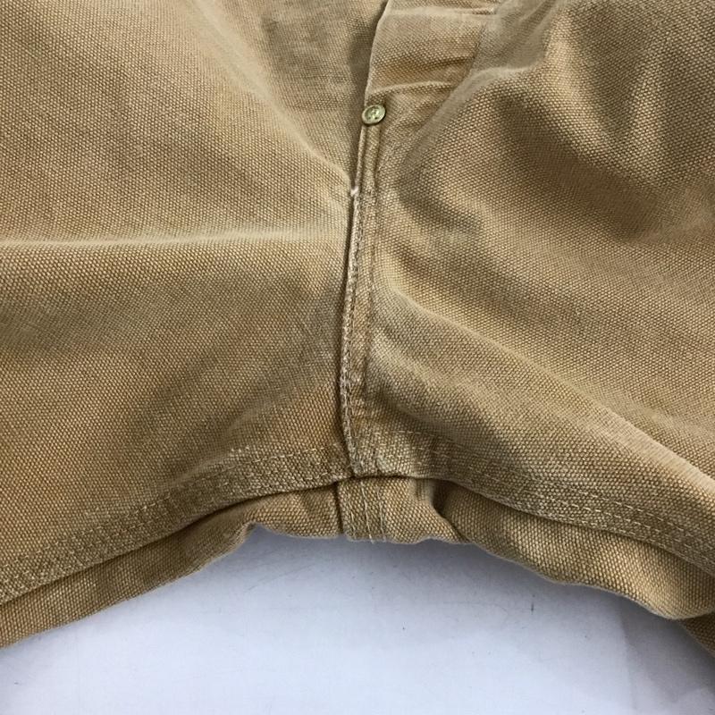 カーハート Carhartt サロペット・オーバーオール サロペット、オーバーオール オーバーオール つなぎ オールインワン ワークパンツ ロゴ、文字 ベージュ / ベージュ / メンズ USED 古着 中古 10131758