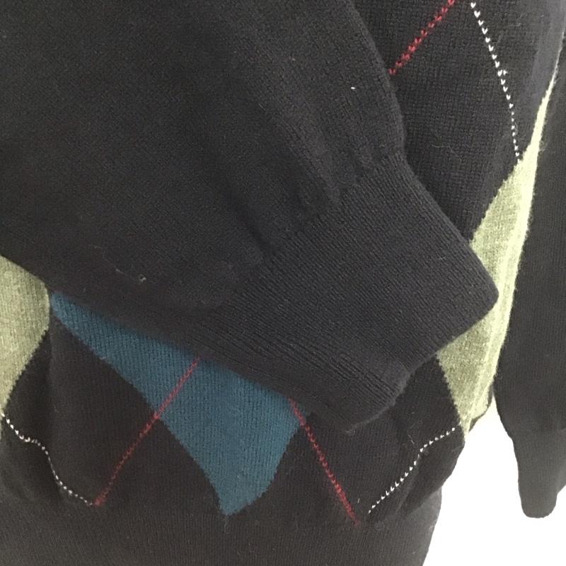 エディーバウアー Eddie Bauer ポロシャツ 長袖 長袖ポロシャツ カラーシャツ ロングスリーブカットソー M チェック マルチカラー / マルチカラー /  メンズ USED 古着 中古 10112553