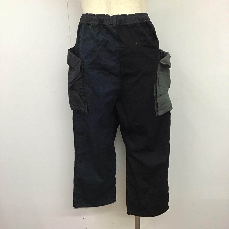 ジムマスター gym master パンツ ワークパンツ、ペインターパンツ G357663 モンスターポケットパンツ XL ロゴ、文字 黒 / ブラック / X 紺 / ネイビー / X 灰 / グレー /  メンズ USED 古着 中古 10123205