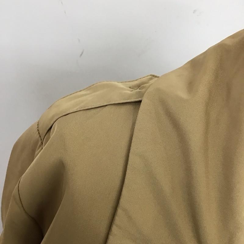 ザラ ZARA コート トレンチコート M 無地 ベージュ / ベージュ / レディース USED 古着 中古 10122544