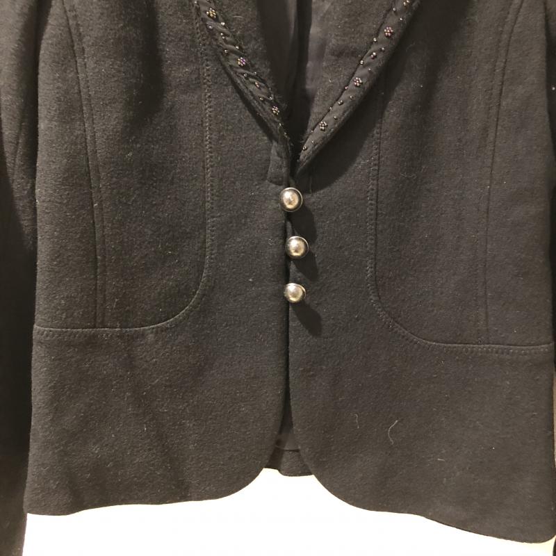 コムサデモード COMME CA DUMODE ジャケット、上着 ジャケット、ブレザー 無地 X 黒 / ブラック / レディース USED 古着 中古 10031399