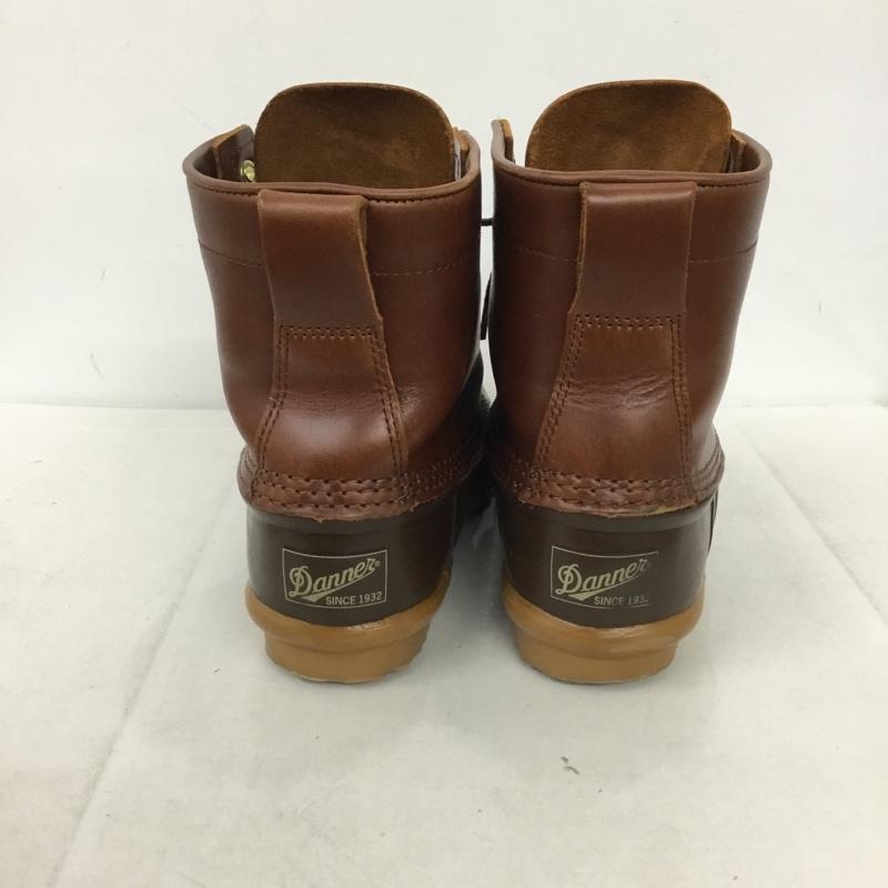 ダナー Danner ブーツ ショートブーツ 90301X SLUSHER 5 EYELETS US8 US:8 ロゴ、文字 茶 / ブラウン / メンズ USED 古着 中古 10138035