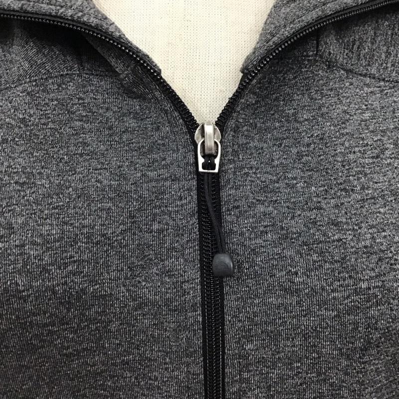 ザノースフェイス THE NORTH FACE パーカー 長袖 NTW61209 ジップパーカー M ロゴ、文字 黒 / ブラック / レディース USED 古着 中古 10122119
