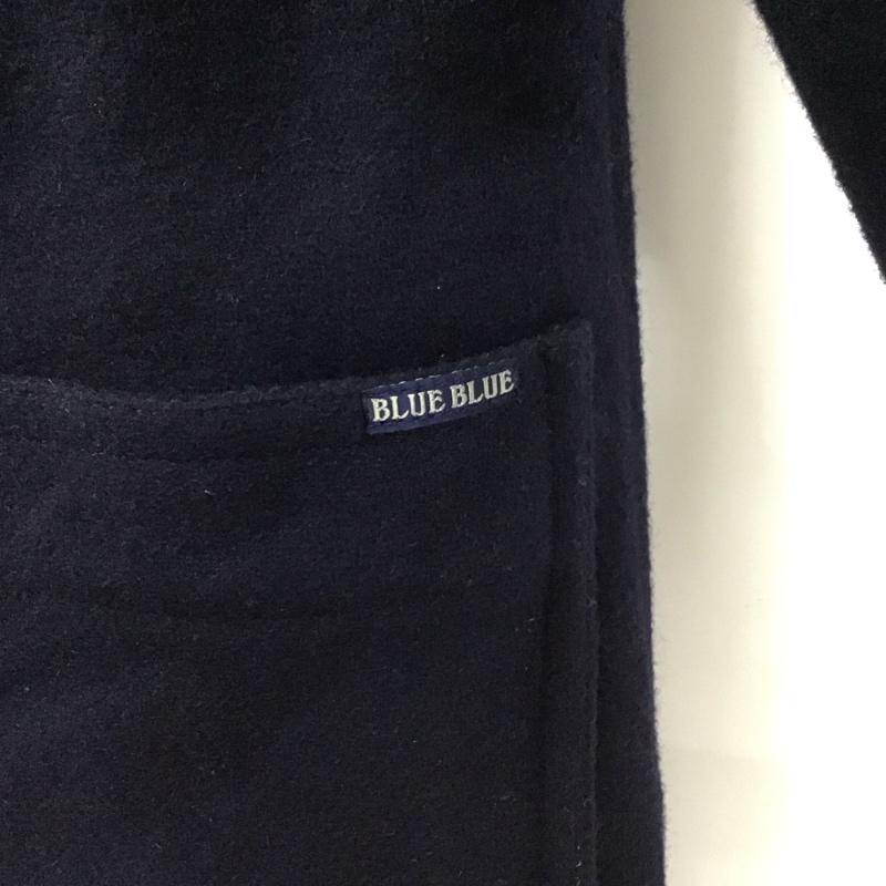 ブルーブルー BLUE BLUE コート コート一般 ダッフルコート S 無地 紺 / ネイビー / メンズ USED 古着 中古 10130496