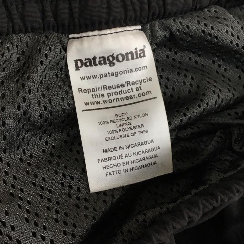 パタゴニア patagonia パンツ ショートパンツ STY57021 SP20 バギーズショーツ ナイロン L ロゴ、文字 黒 / ブラック / メンズ USED 古着 中古 10113944
