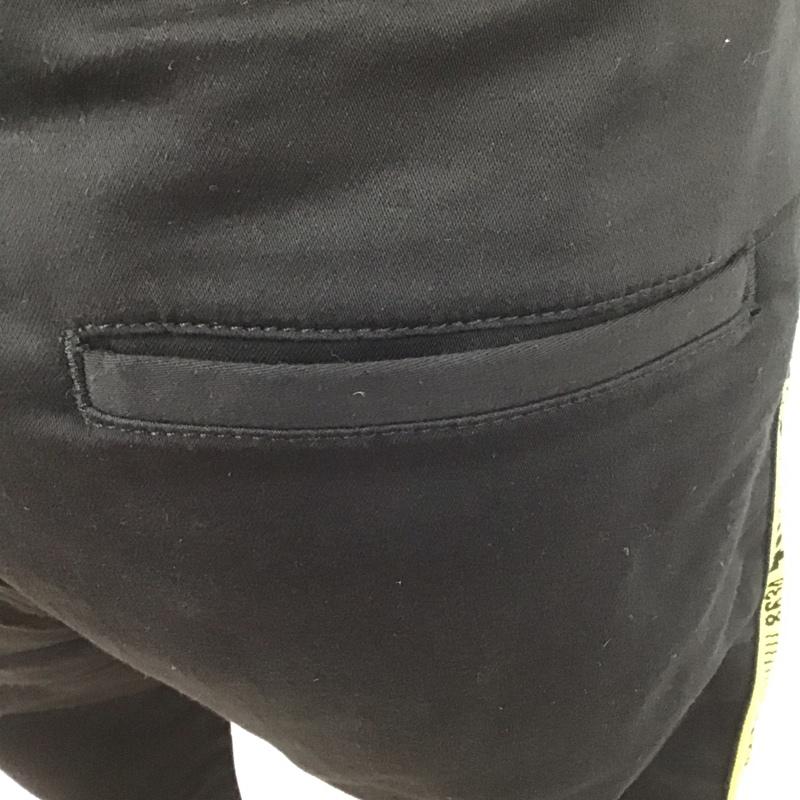 ザラ ZARA ボトムス ボトムス ジャージ スポーツウェア サイドラインパンツ トラックパンツ S ロゴ、文字 黒 / ブラック / メンズ USED 古着 中古 10109763