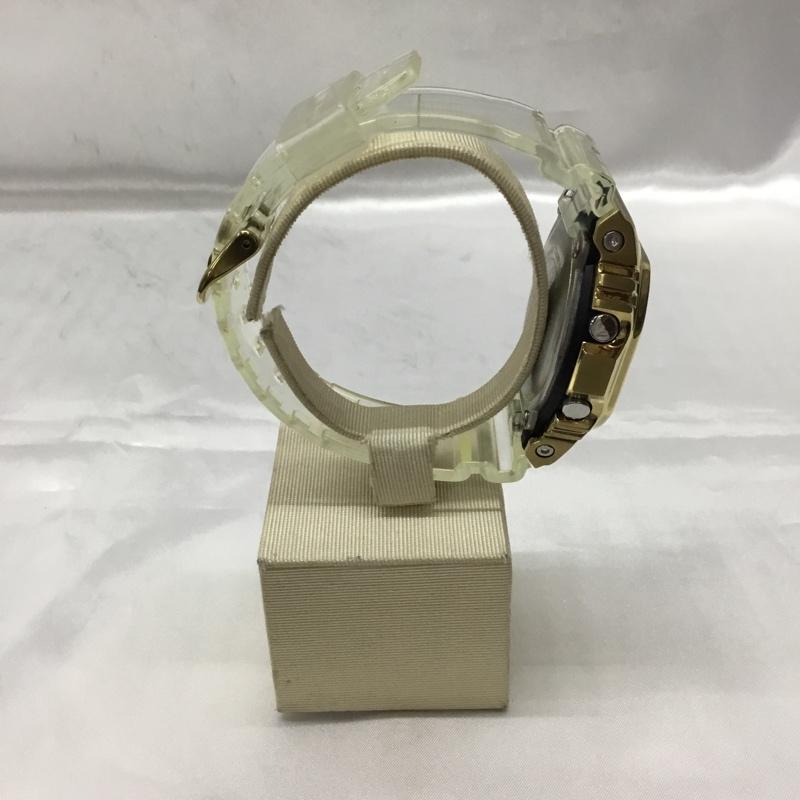 ジーショック G-SHOCK 腕時計 デジタル GM-5600SG スケルトン 箱有 ロゴ、文字 金 / ゴールド / X 透明 / クリア / メンズ USED 古着 中古 10109231