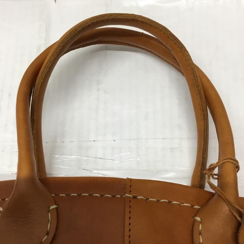 キューカ Kyuca トートバッグ トートバッグ レザー 無地 茶 / ブラウン / レディース USED 古着 中古 10106900