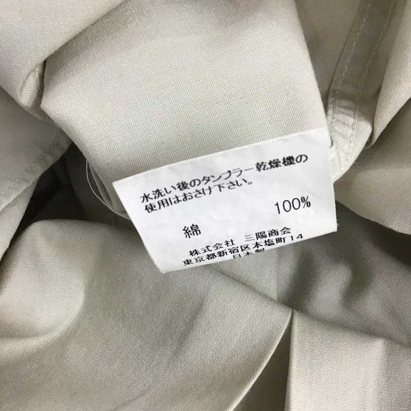 バーバリーロンドン Burberry London シャツ、ブラウス 半袖 半袖シャツ 無地シャツ ポケットシャツ ボタンダウンシャツ L 無地 ベージュ / ベージュ / メンズ USED 古着 中古 10139832