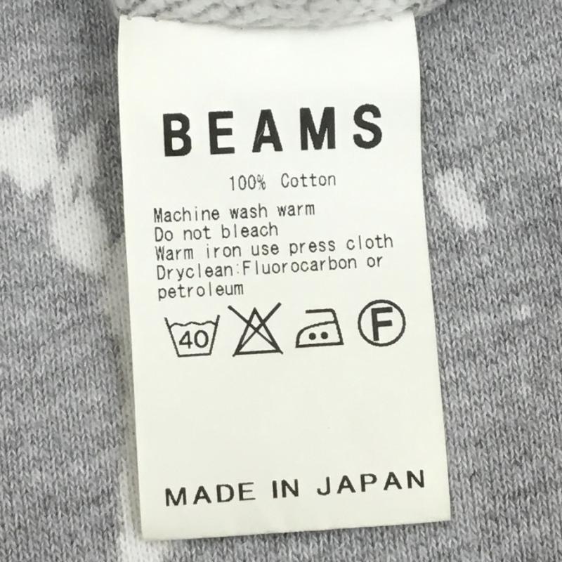 ビームス BEAMS トレーナー 長袖 BEAMS×RICKSON S M 灰 / グレー / メンズ USED 古着 中古 10110358