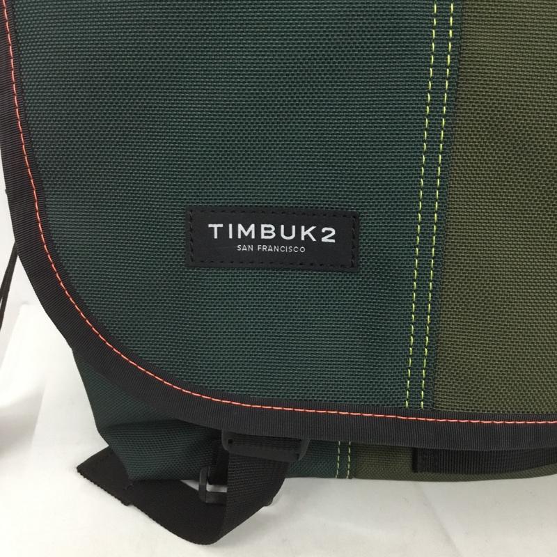 ティンバックツー TIMBUK2 メッセンジャーバッグ メッセンジャーバッグ 1108-4-7478 ショルダーバッグ クラシックメッセンジャー タグ付き ロゴ、文字 緑 / グリーン / メンズ USED 古着 中古 10131881