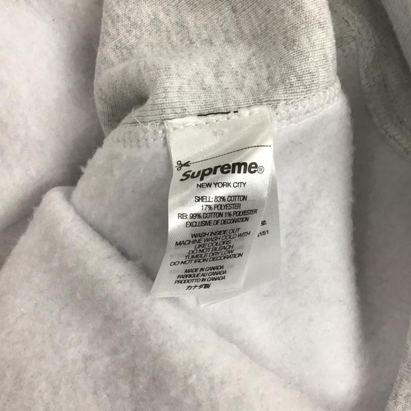 シュプリーム Supreme パーカー 長袖 23AW BoxLogoHoodedSweatshirt 長袖パーカー プルオーバーパーカー M ロゴ、文字 灰 / グレー / メンズ USED 古着 中古 10124501