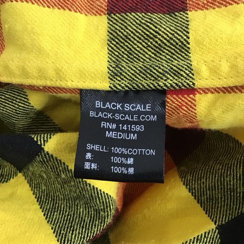 ブラックスケール BLACKSCALE シャツ、ブラウス 長袖 長袖シャツ カラーシャツ ポケットシャツ 長袖カットソー チェックシャツ M チェック マルチカラー / マルチカラー /  メンズ USED 古着 中古 10110438