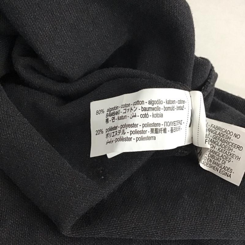 ザラ ZARA ワンピース ロングスカート S 無地 黒 / ブラック / レディース USED 古着 中古 10137445