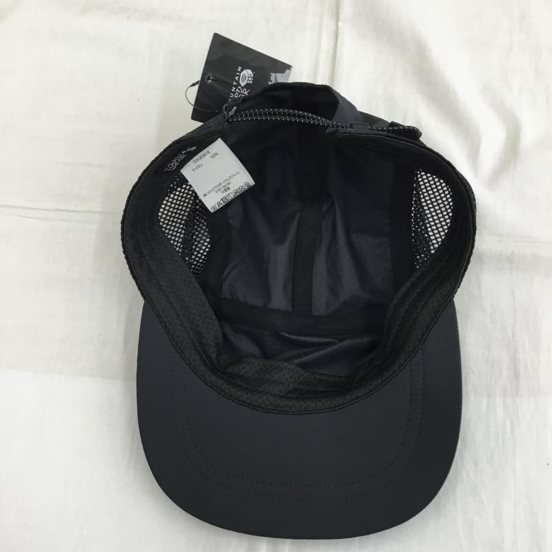 マウンテン ハード ウェアー MOUNTAIN HARDWEAR 帽子 キャップ OE5016-004 アエアシェルキャップ ロゴ、文字 黒 / ブラック / メンズ USED 古着 中古 10135649