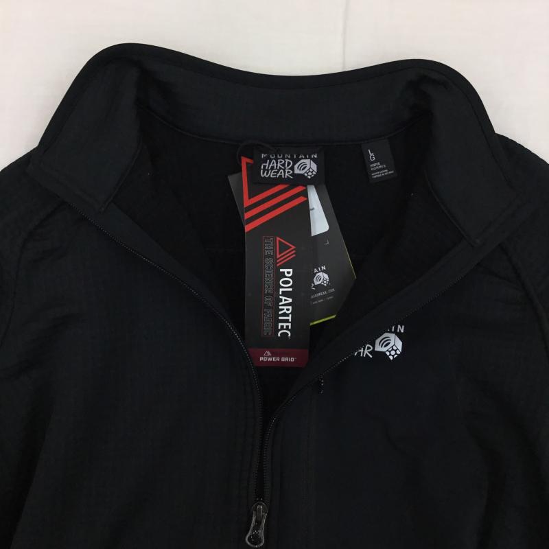 マウンテン ハード ウェアー MOUNTAIN HARDWEAR ジャケット、上着 ジャケット、ブレザー OM0794 L ロゴ、文字 黒 / ブラック / メンズ USED 古着 中古 10139060