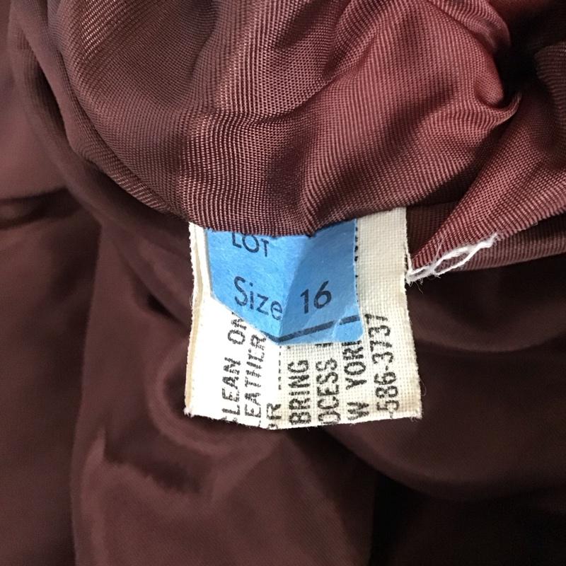 古着 USED ジャケット、上着 レザージャケット ロング丈 無地 茶 / ブラウン / メンズ USED 古着 中古 10118342