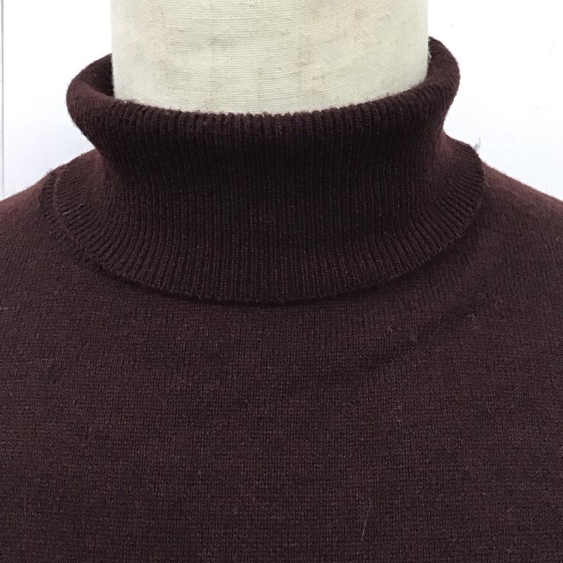 コムデギャルソン COMME des GARCONS ニット、セーター 長袖 長袖ニットカットソー ニット セーター タートルネックニット 無地 えんじ / ワインレッド / メンズ USED 古着 中古 10115380