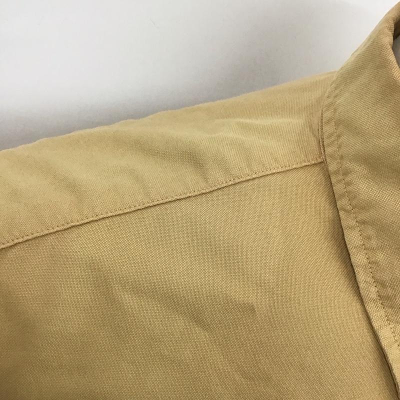 ラルフローレン RALPHLAUREN シャツ、ブラウス 長袖 長袖シャツ カラーシャツ 長袖カットソー ボタンダウンシャツ S ロゴ、文字 ベージュ / ベージュ / メンズ USED 古着 中古 10107318