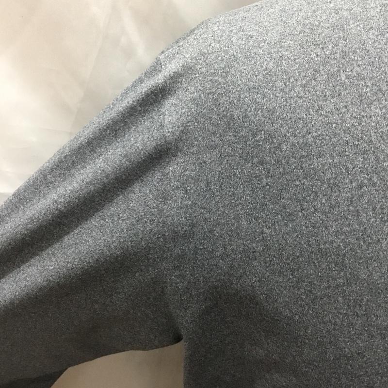 ザノースフェイス THE NORTH FACE カーディガン 長袖 NT11961 テックラウンジカーディガン 長袖カーディガン ノーカラー M ロゴ、文字 灰 / グレー / メンズ USED 古着 中古 10115196
