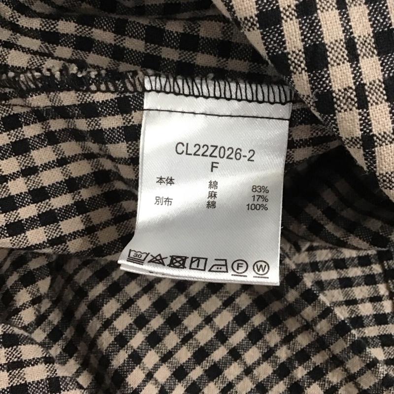 スタディオクリップ studio CLIP ワンピース ロングスカート FREE チェック マルチカラー / マルチカラー / レディース USED 古着 中古 10129609