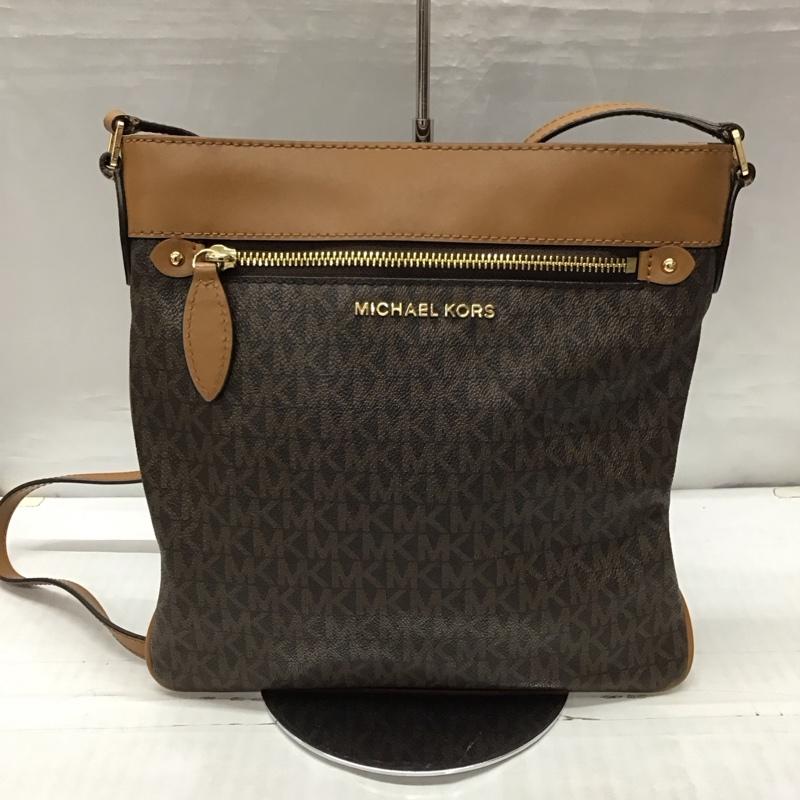 マイケルコース MICHAEL KORS ショルダーバッグ ショルダーバッグ 35S9GI7C7B ロゴ、文字 茶 / ブラウン / X ダークブラウン / ダークブラウン / レディース USED 古着 中古 10120210