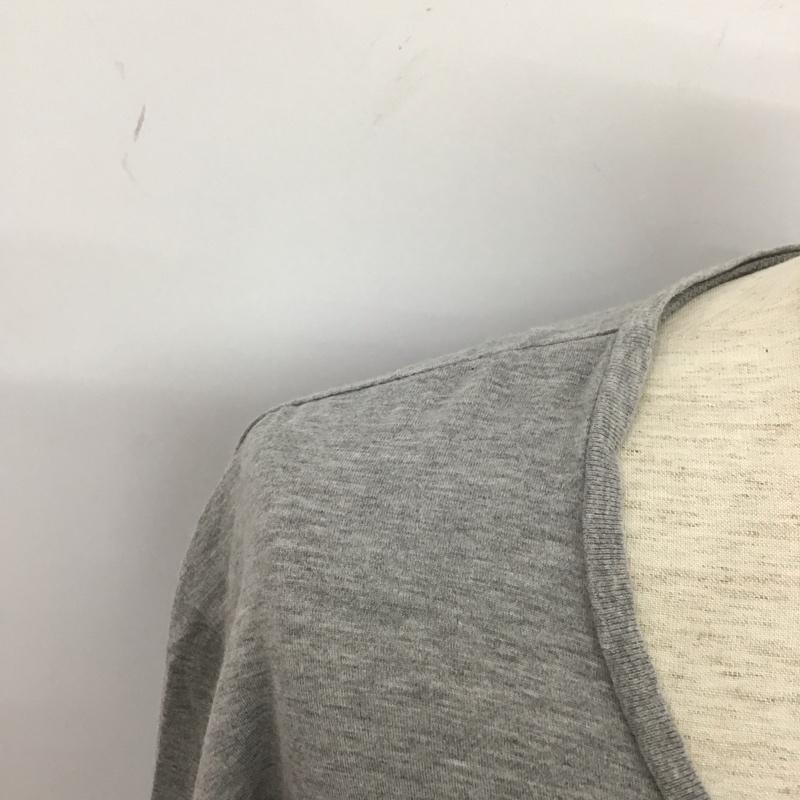 グラム glamb カットソー 長袖 長袖 3 プリント 灰 / グレー /  メンズ USED 古着 中古 10109095