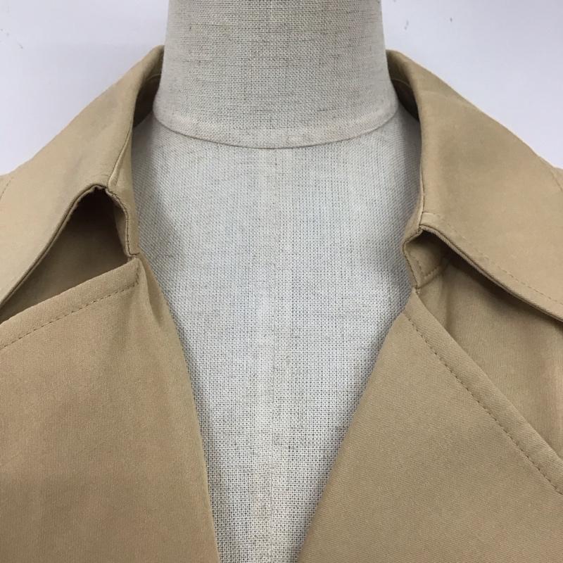 ユナイテッドアローズグリーンレーベルリラクシング UNITED ARROWS green label relaxing コート コート一般 3625-144-0983 トレンチコート ロングコート アウター 36 無地 ベージュ / ベージュ / レディース USED 古着 中古 10113050
