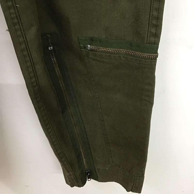 ミリタリー ミリタリー パンツ ワークパンツ、ペインターパンツ ミリタリーパンツ ワイドパンツ パラトルーパーパンツ イタリア軍 無地 カーキ / カーキ /  メンズ USED 古着 中古 10126122