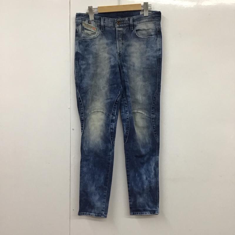 ディーゼル DIESEL パンツ デニム、ジーンズ 28インチ 無地 インディゴ / インディゴ / メンズ USED 古着 中古 10130905
