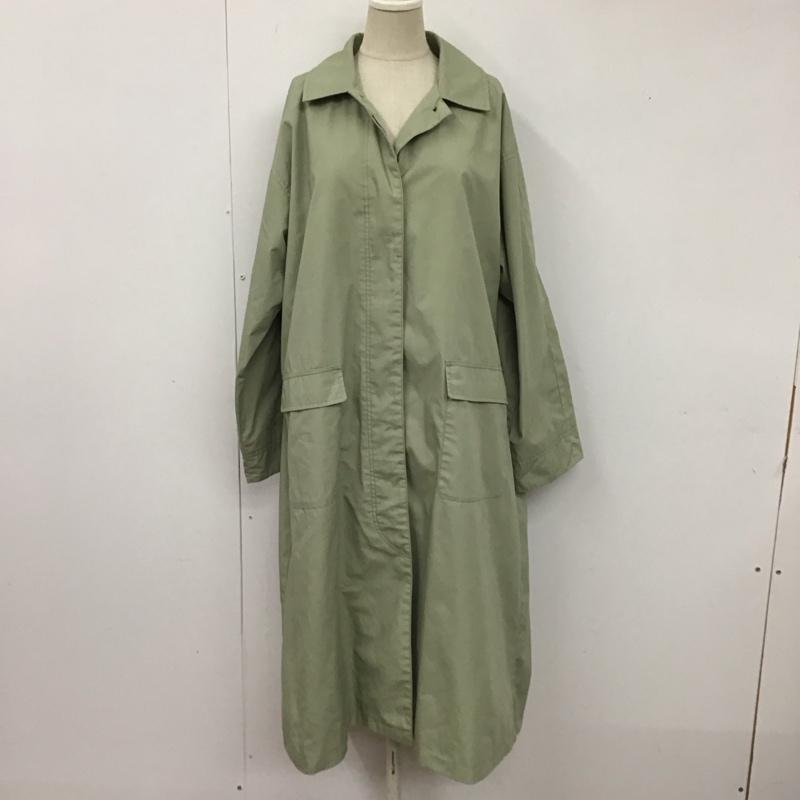 サマンサモスモス Samansa Mos2 コート コート一般 1303750 ステンカラーコート FREE 無地 薄緑 / ライトグリーン / レディース USED 古着 中古 10120761