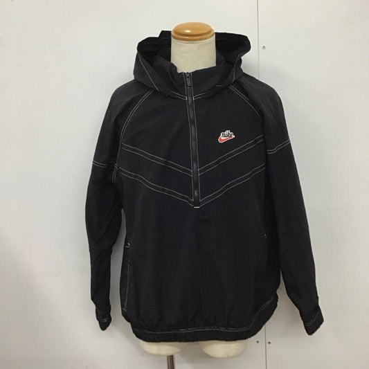 ナイキ NIKE ジャケット、上着 ジャケット、ブレザー dm6861-010 ASMNSWWRLNDHZHDJKT プルオーバーパーカー ナイロンジャケット XXL ロゴ、文字 黒 / ブラック /  メンズ USED 古着 中古 10124266