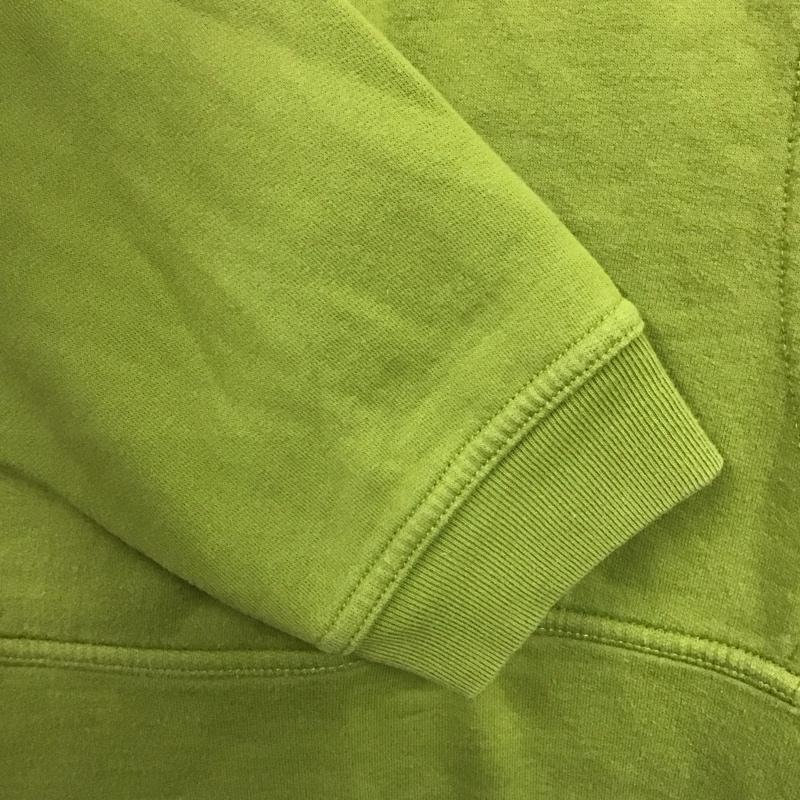 チャムス CHUMS トレーナー 長袖 裏起毛 ショールカラー スウェット M ワンポイント 薄緑 / ライトグリーン / メンズ USED 古着 中古 10139508