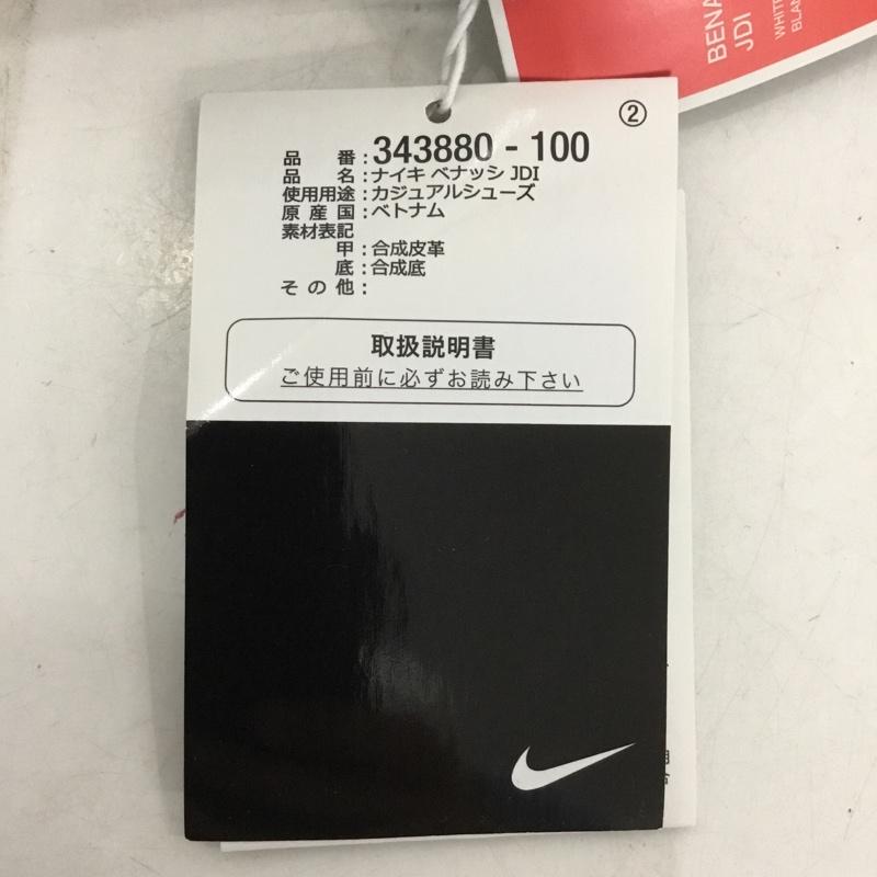 ナイキ NIKE サンダル サンダル 343880-100 ベナッシ JDI 26cm 26.0cm ロゴ、文字 白 / ホワイト / X 黒 / ブラック / メンズ USED 古着 中古 10136377