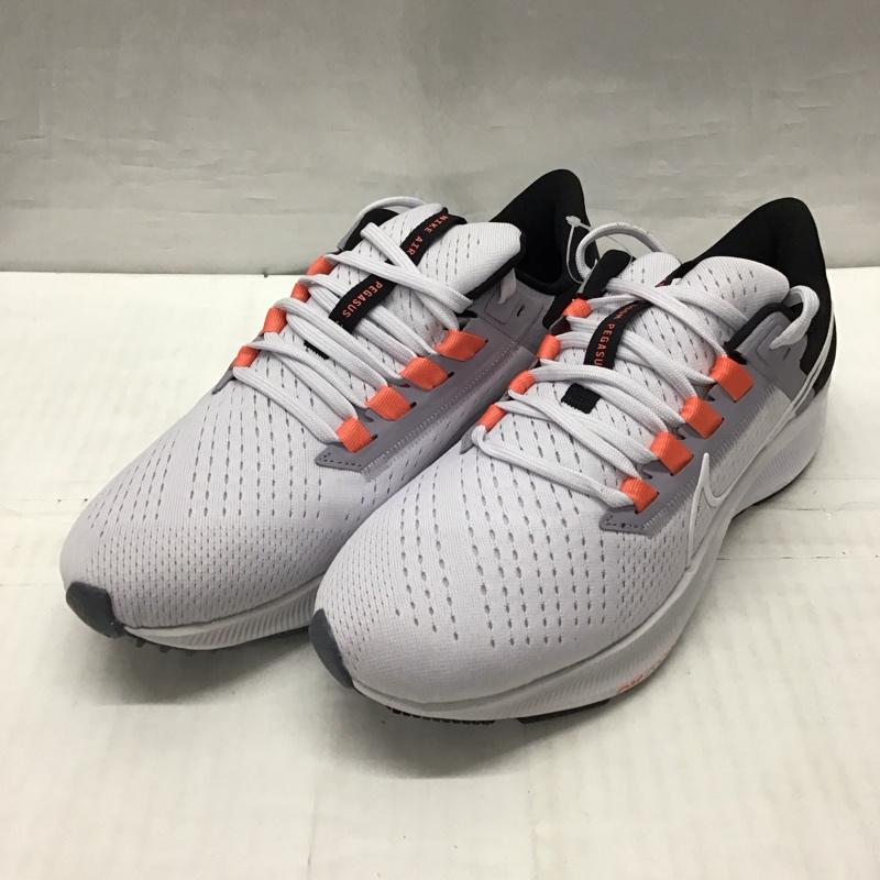 ナイキ NIKE スニーカー スニーカー CW7358-500 W Air Zoom Pegasus 38 24.5cm 24.5cm ロゴ、文字 灰 / グレー / X 黒 / ブラック / X 橙 / オレンジ / レディース USED 古着 中古 10120573