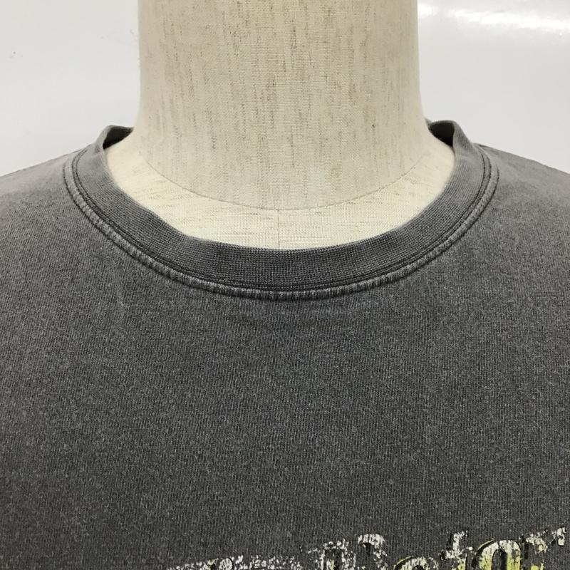 カリフォルニアランチハウス CALIFORNIA RANCH HOUSE Tシャツ 半袖 半袖カットソー プリントTシャツ クルーネックカットソー L プリント 灰 / グレー / メンズ USED 古着 中古 10105600