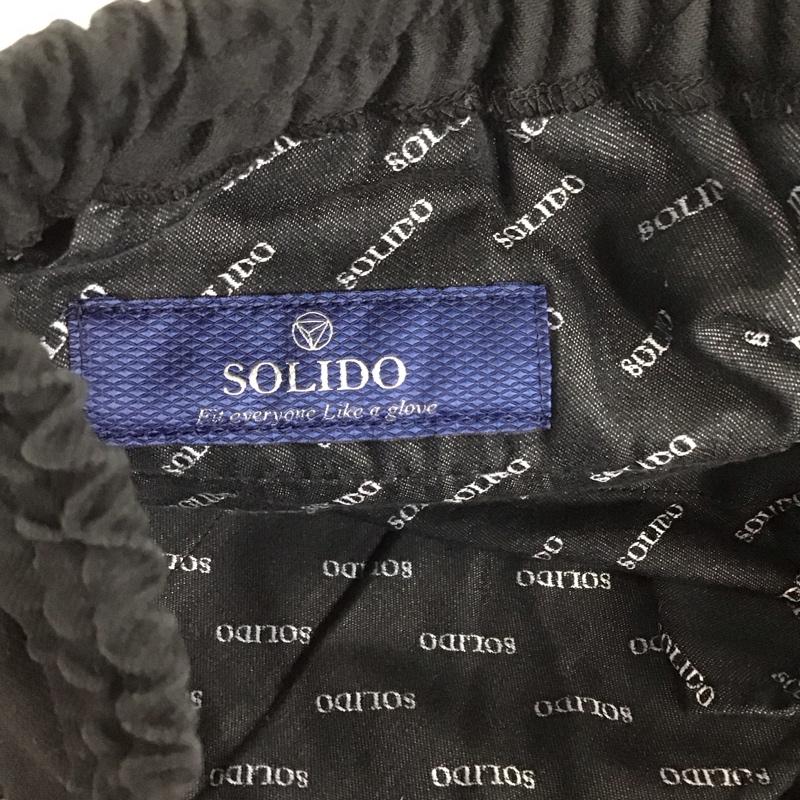 ソリード SOLIDO パンツ ワークパンツ、ペインターパンツ ワイドパンツ カジュアルパンツ ワークパンツ 無地 黒 / ブラック / メンズ USED 古着 中古 10130081