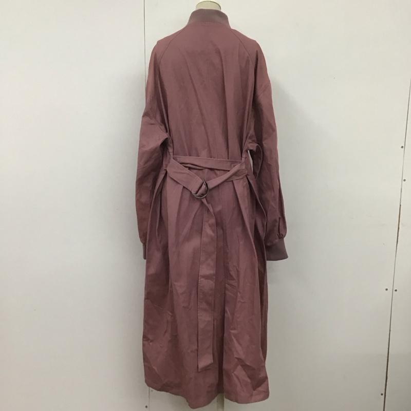 スライ SLY ジャケット、上着 ジャンパー、ブルゾン 030DSZ30-3180 OVER LONG ブルゾン FREE 無地 桃 / ピンク / レディース USED 古着 中古 10106986