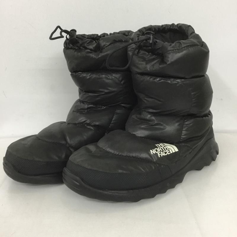 ザノースフェイス THE NORTH FACE アウトドアシューズ アウトドアシューズ 616273 ヌプシ スノーブーツ 29cm 29.0cm ロゴ、文字 黒 / ブラック / メンズ USED 古着 中古 10127679