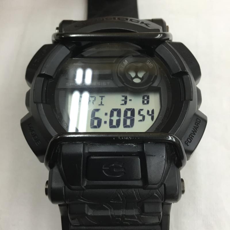 ジーショック G-SHOCK 腕時計 デジタル HUF ハフ GD-400HUF-1JR 黒 / ブラック / メンズ USED 古着 中古 10107084