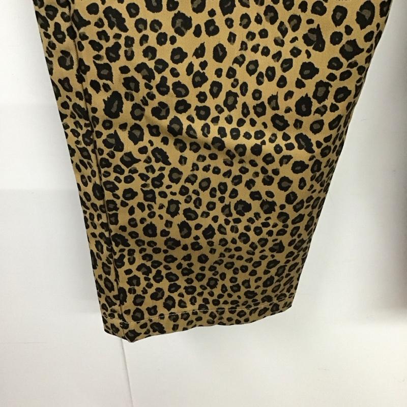 フリークスストア FREAK S STORE パンツ ワークパンツ、ペインターパンツ ワークパンツ ワイドパンツ カジュアルパンツ S ヒョウ柄・レオパード柄 茶 / ブラウン /  メンズ USED 古着 中古 10122975