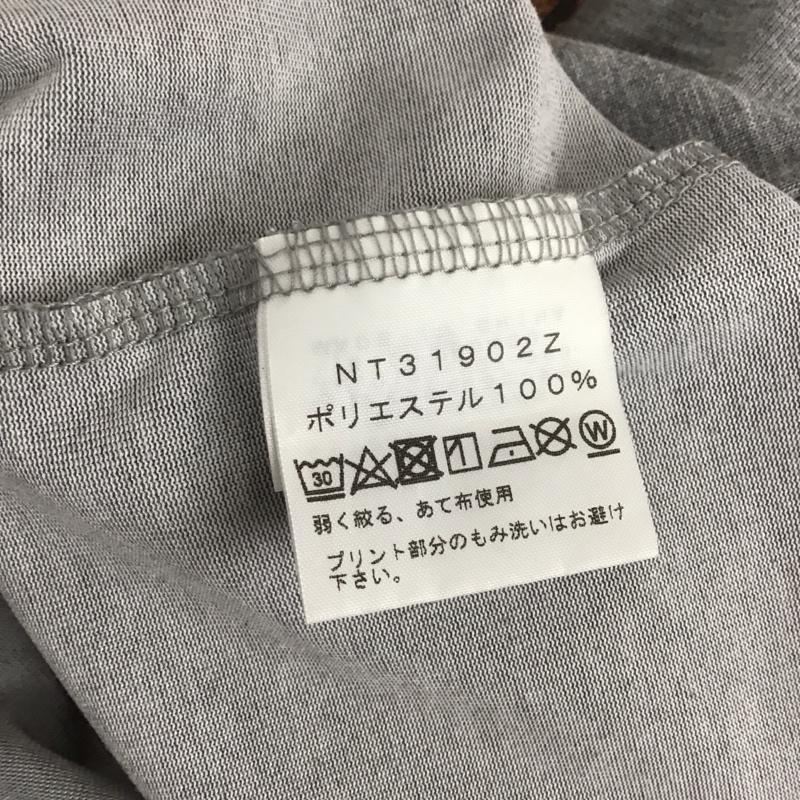 ザノースフェイス THE NORTH FACE Tシャツ 半袖 NT31902Z 半袖Tシャツ プリントTシャツ 半袖カットソー M プリント 灰 / グレー /  メンズ USED 古着 中古 10109827