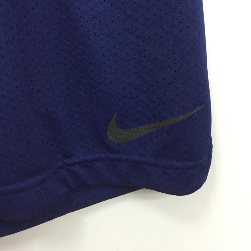 ナイキ NIKE パンツ ショートパンツ 927546-478 MNSTR Mesh Short 4.0 MNSTR メッシュ ショート M 無地 X ロゴ、文字 紺 / ネイビー / メンズ USED 古着 中古 10135013
