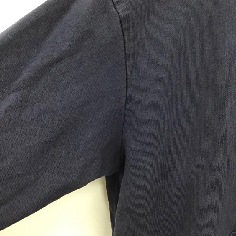 ザノースフェイス THE NORTH FACE パーカー 長袖 nm5pn90d コットンベーシックフーディ プルオーバーパーカー M ロゴ、文字 紺 / ネイビー / メンズ USED 古着 中古 10131389