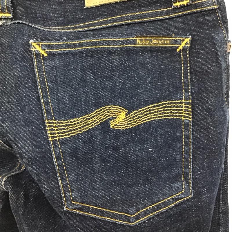 ヌーディージーンズ Nudie Jeans パンツ デニム、ジーンズ N612 TIGHT LONG JOHN スキニーパンツ ストレッチ W30 L32 30インチ 無地 インディゴ / インディゴ /  メンズ USED 古着 中古 10121337