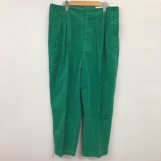 ユニクロ UNIQLO ボトムス ボトムス MARNI コーデュロイパンツ 3L 無地 緑 / グリーン /  メンズ USED 古着 中古 10121901