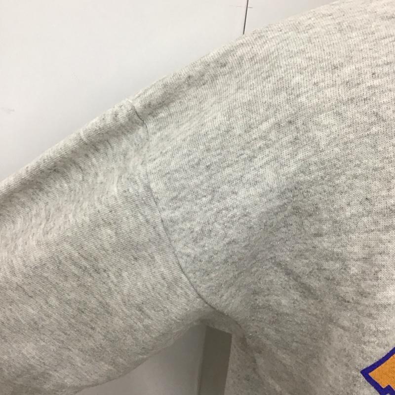 古着 USED トレーナー 長袖 長袖トレーナー スウェット 長袖カットソー プリントスウェット L ロゴ、文字 灰 / グレー / メンズ USED 古着 中古 10107230