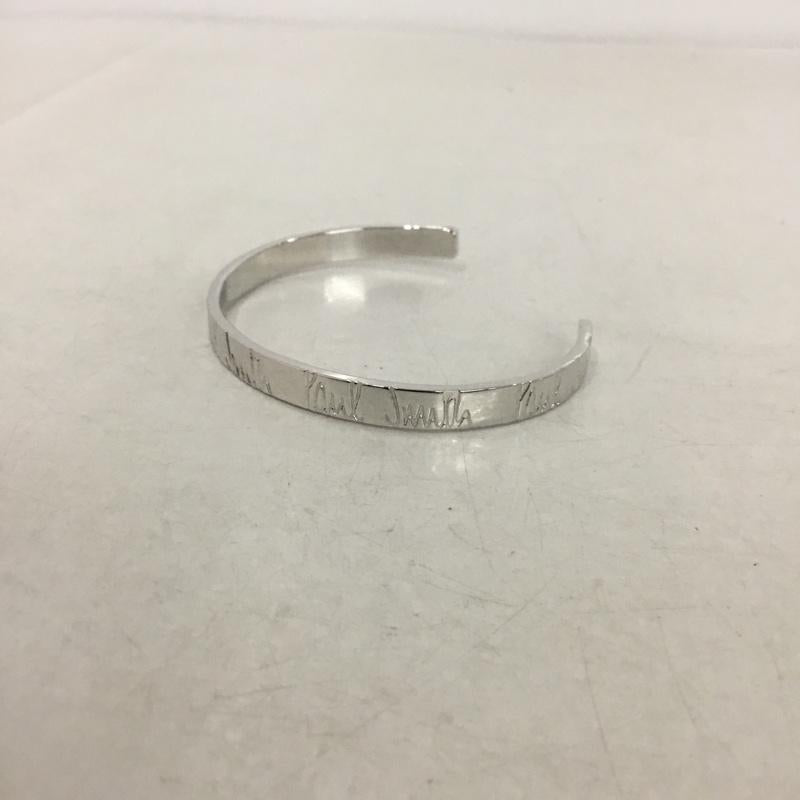 ポールスミス Paul Smith アクセサリー ブレスレット、バングル バングル ロゴ、文字 銀 / シルバー / メンズ USED 古着 中古 10139228