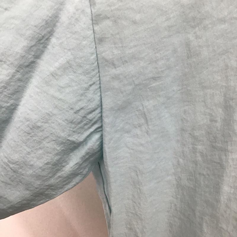 ザラ ZARA シャツ、ブラウス 長袖 長袖シャツ カラーシャツ 長袖カットソー S 無地 水色 / ライトブルー / レディース USED 古着 中古 10117831