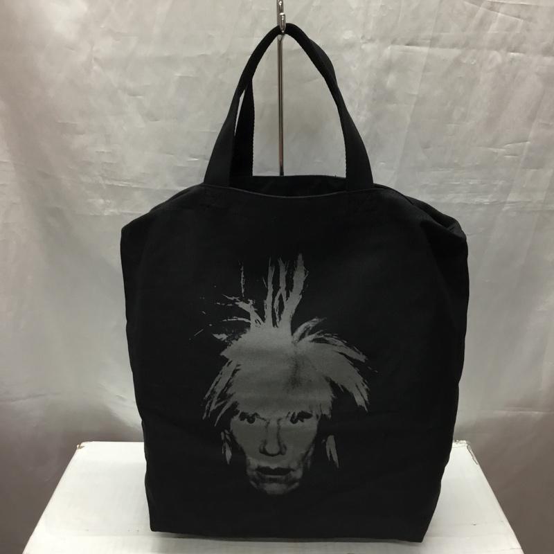 ユニクロ UNIQLO トートバッグ トートバッグ 361-473556 カウズ ウォーホル 2WAYトートバッグ KAWS WARHOL プリント 黒 / ブラック / メンズ USED 古着 中古 10117143